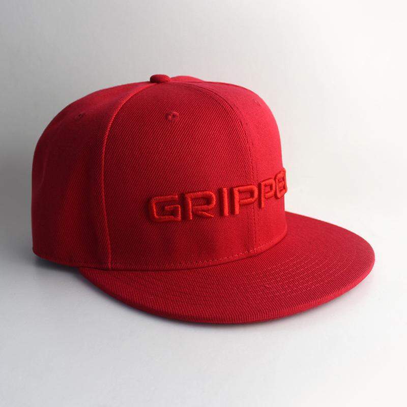 Red Flat Peak Snapback
